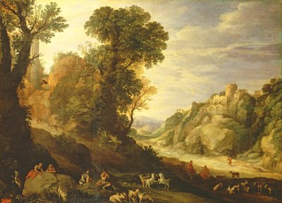 A Mountain Landscape, 1626 by Paul Bril